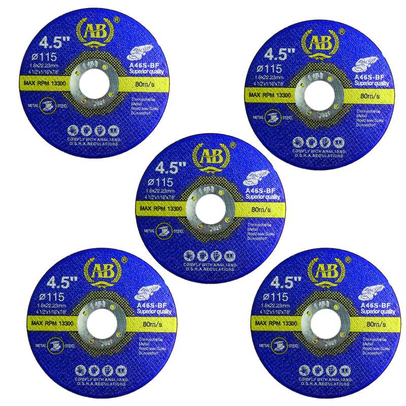مینی صفحه برش استیل مدل AB 115x1.6 بسته 5 عددی