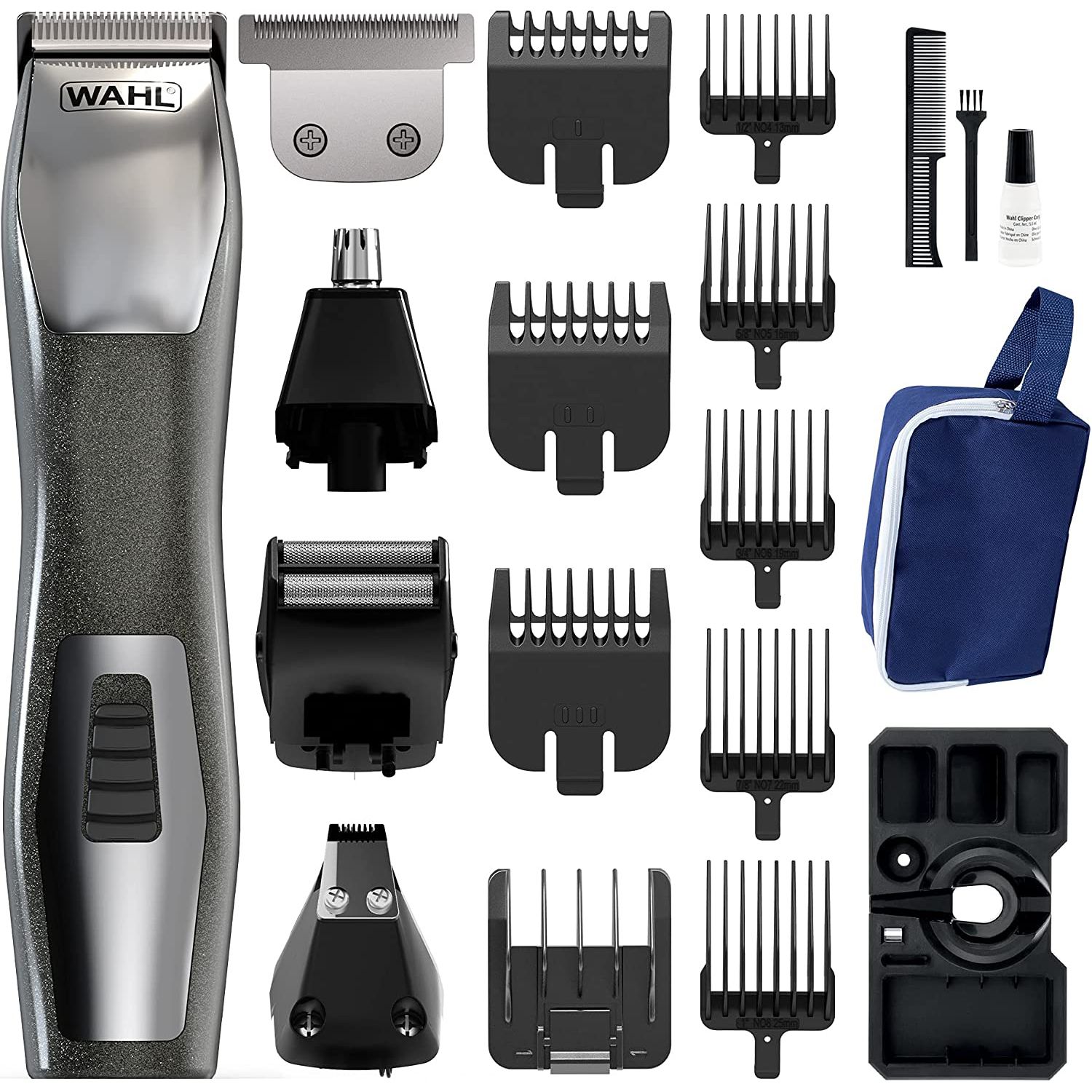ست ماشین اصلاح موی صورت و بدن وال مدل Chromium 11-in-1 Multigroomer -  - 6