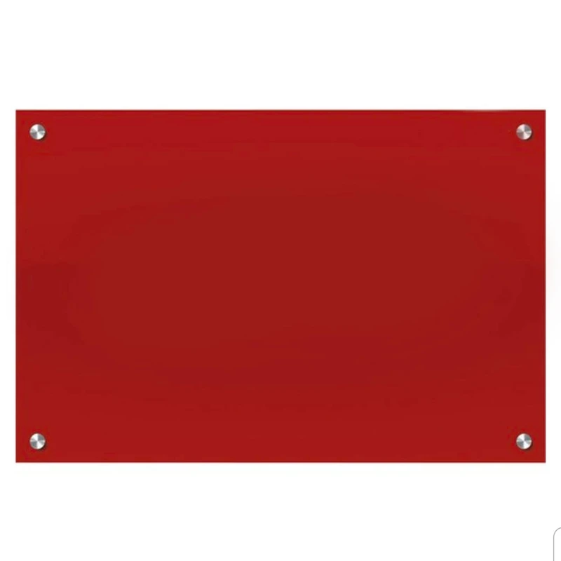 تخته وایت برد شیشه ای مدل e001 سایز 120x80 سانتی متری