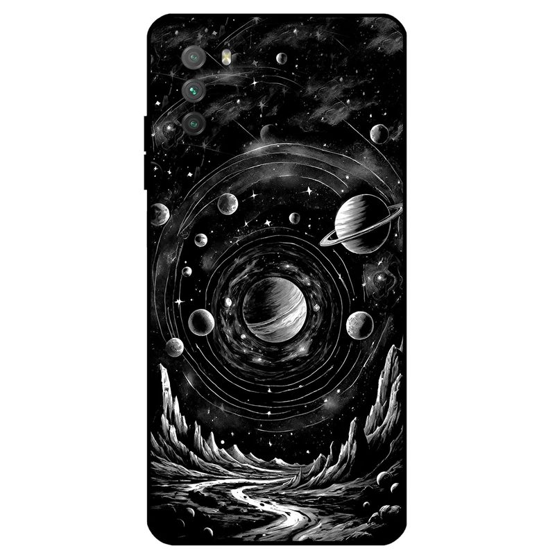 کاور مگافون طرح مریخ مدل 7424 مناسب برای گوشی موبایل شیائومی Poco M3