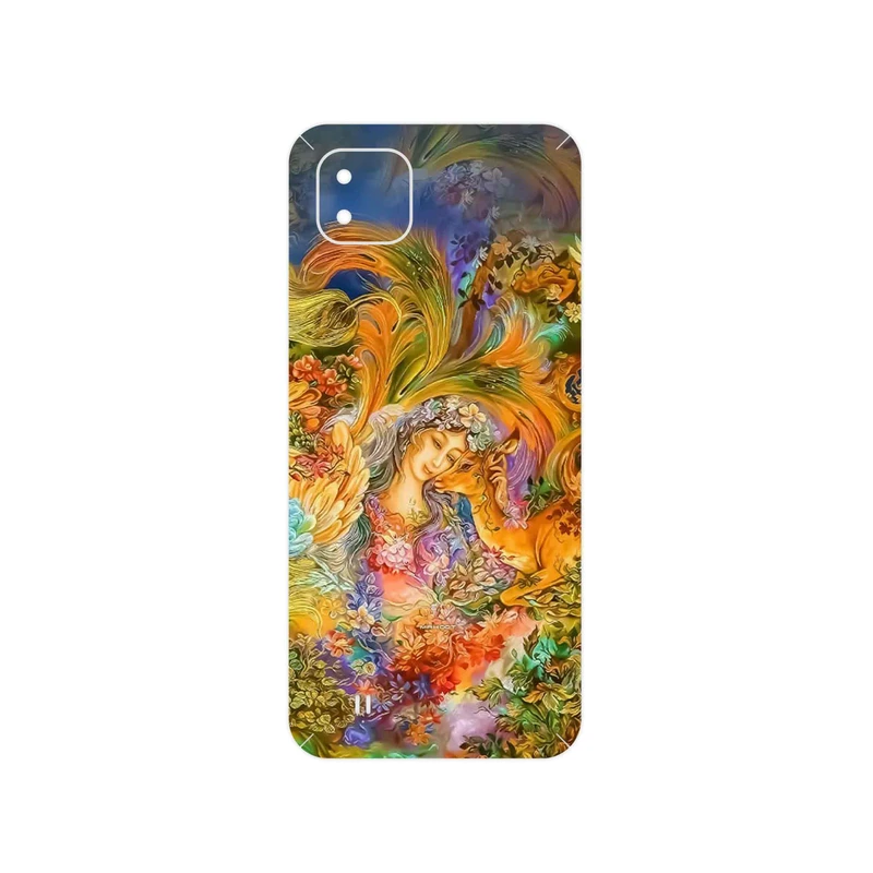 برچسب پوششی ماهوت مدل Persian miniature 3 مناسب برای گوشی موبایل ریلمی C11 2021