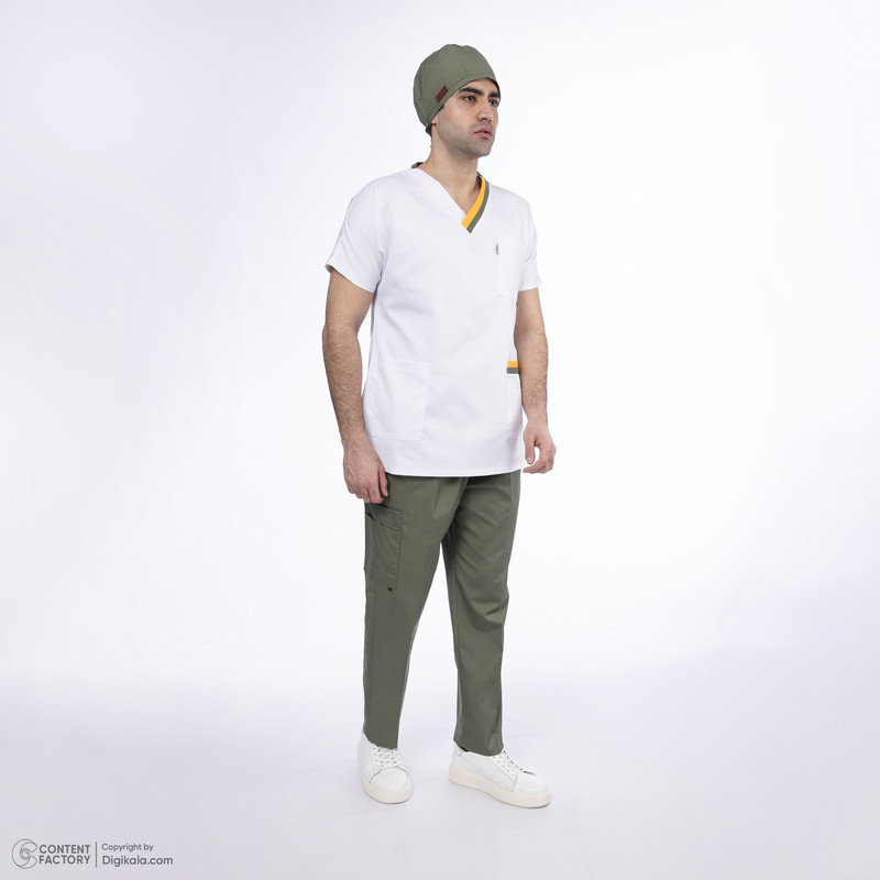 ست لباس اتاق عمل مردانه ویرا هلث مدل اسکراب