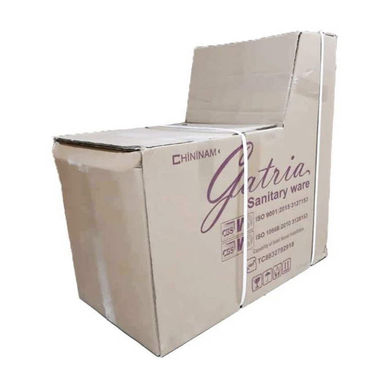 توالت فرنگی دو زمانه گاتریا مدل 004