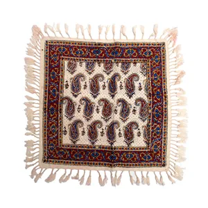 رومیزی قلمکار زابلیان مدل گل ریز کد 243-11-118