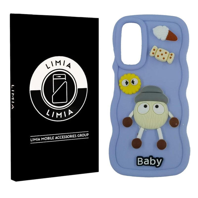 کاور لیمیا مدل عروسکی برجسته مناسب برای گوشی موبایل موبایل شیائومی Redmi Note 11 Pro/Note 12 Pro