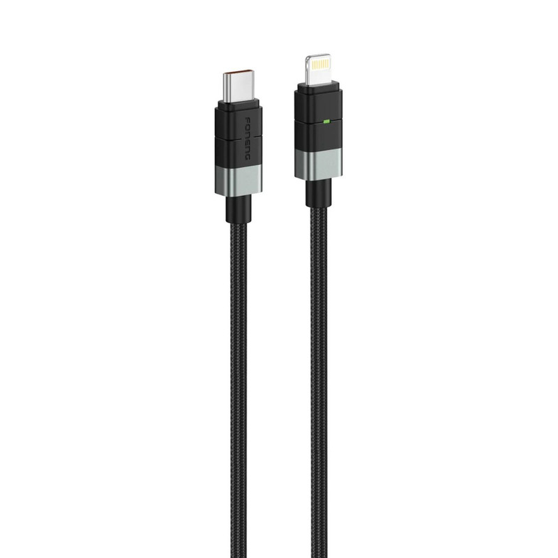 کابل تبدیل USB-C به لاتنینگ فوننگ مدل XS03 طول 1.2 متر