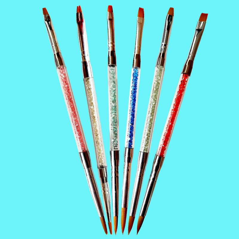 قلم موی طراحی ناخن مدل M9818 بسته 6 عددی