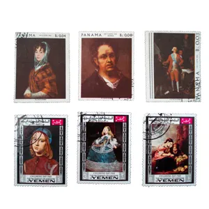 تمبر یادگاری مدل ملل کد h-305 مجموعه 6 عددی