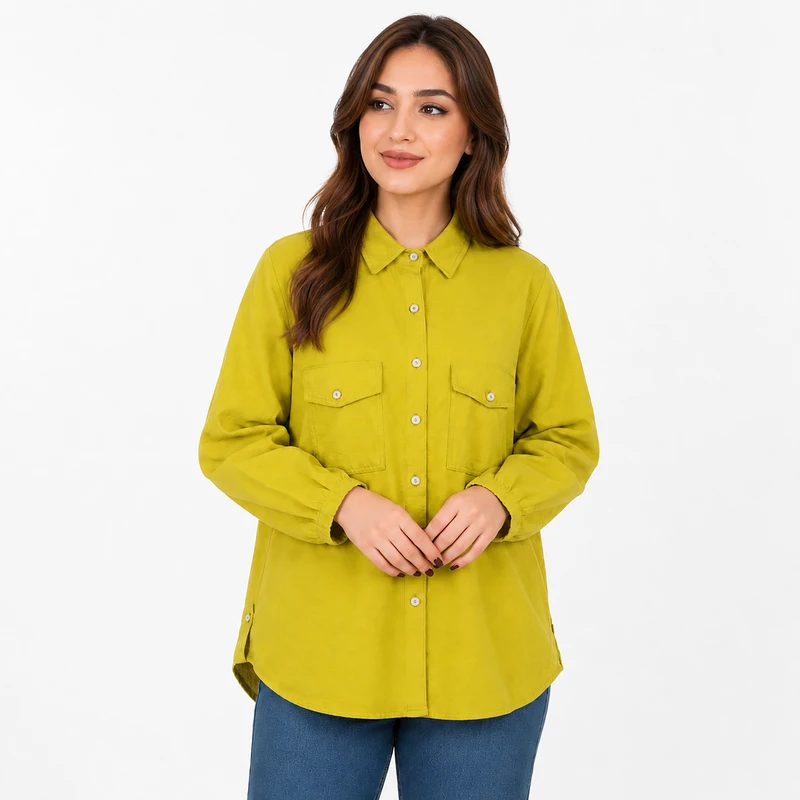 شومیز زنانه مدل نخی گلدوزی کد RT02