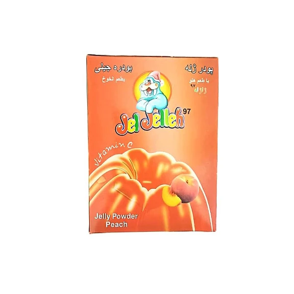 پودر ژله هلو ژلژله - 100گرم