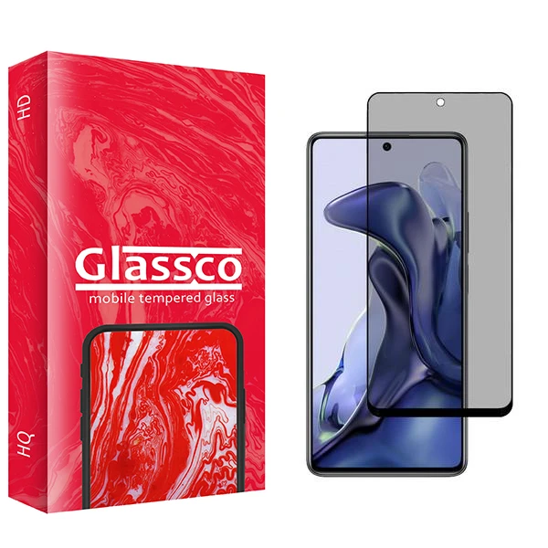 محافظ صفحه نمایش حریم شخصی گلس کو مدل Co2 مناسب برای گوشی موبایل شیائومی 11T Pro