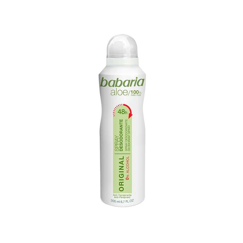 اسپری بدن زنانه باباریا مدل ALOE حجم 200 میلی لیتر