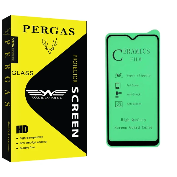محافظ صفحه نمایش وایلی نایس مدل Pergas Glass مناسب برای گوشی موبایل سامسونگ Galaxy A50/A50S/A30/A20/M20/M30