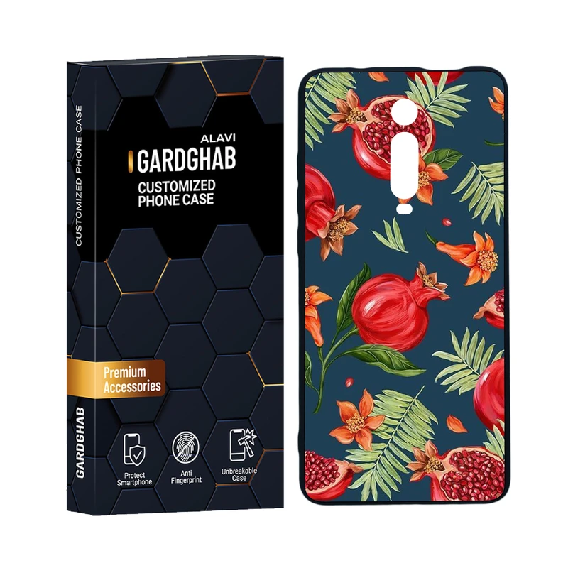 کاور گارد قاب علوی مدل دورژله ای هنری مناسب برای گوشی موبایل شیائومی Redmi K20 Pro