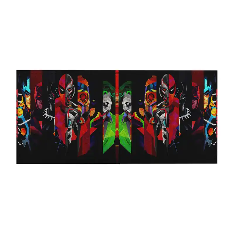 کیف پول طرح بتمن و جوکر مدل kp556