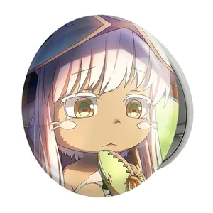 آینه جیبی خندالو طرح ناناچی انیمه ساخته شده در پرتگاه مدل تاشو کد 24376 