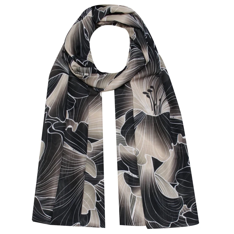 شال زنانه مدل نخی طرح کلاسیک کد 10211