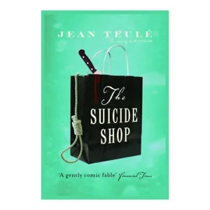 کتاب The Suicide Shop اثر ژان تولی انتشارات الماس سرخ