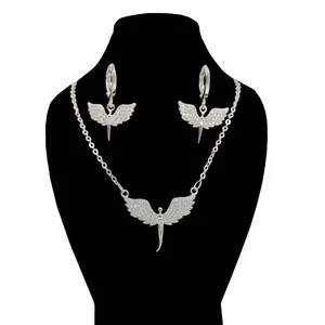 نیم ست زنانه زد جی جولری مدل فرشته کد ja1100