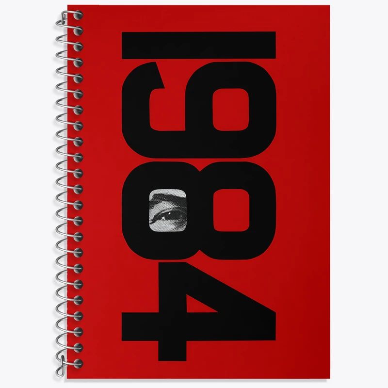 دفتر لغت 50 برگ خندالو طرح 1984 کد N5839