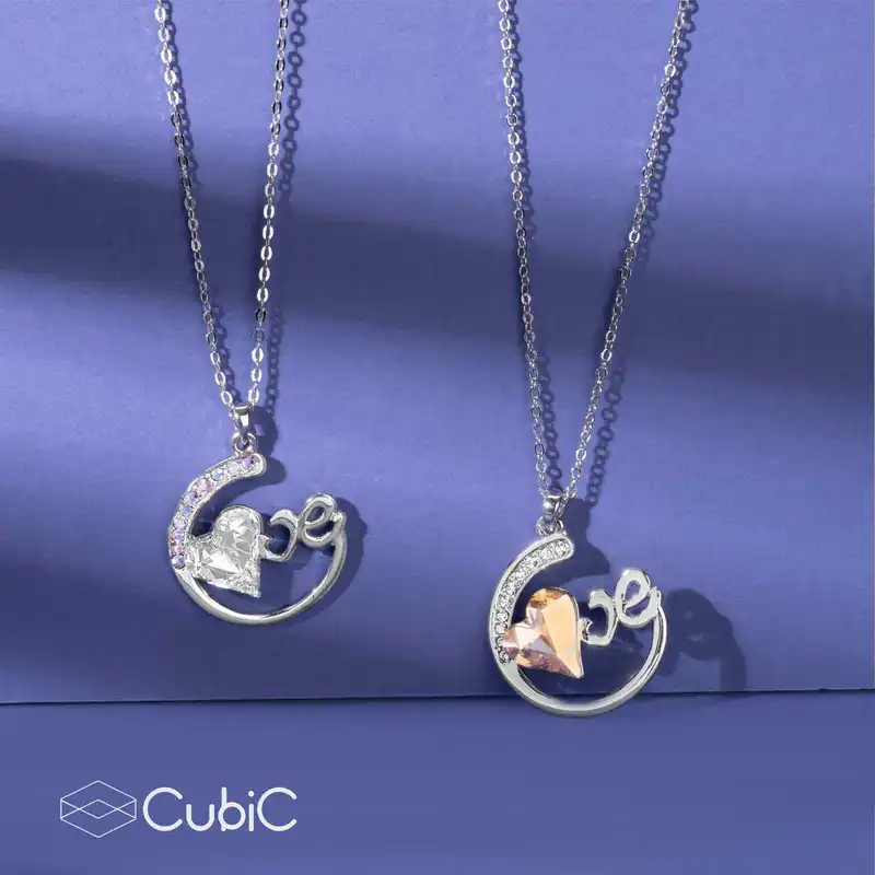 گردنبند زنانه کوبیک مدل QN-9992