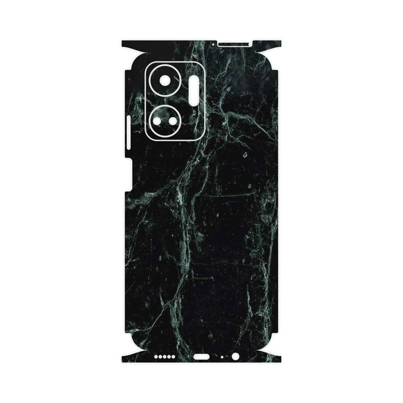برچسب پوششی ماهوت مدل Graphite_Green_Marble-FullSkin مناسب برای گوشی موبایل آنر X7a