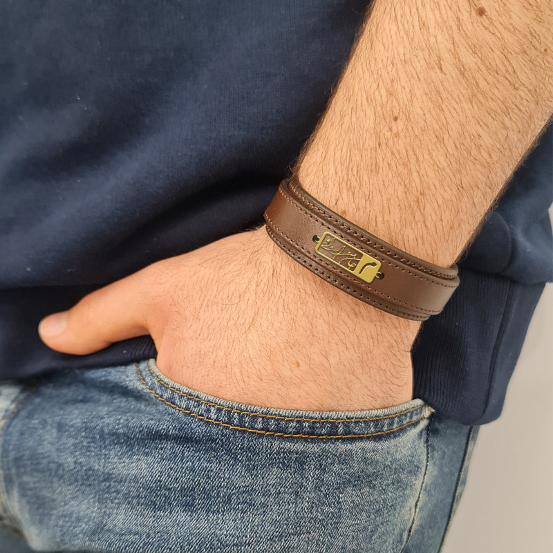 دستبند نقره مردانه لیردا مدل جان من است او کد ght000453