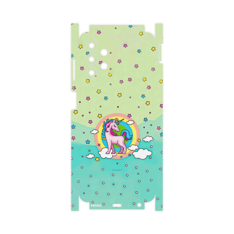 برچسب پوششی ماهوت مدل Rainbow unicorn adventure-FullSkin مناسب برای گوشی موبایل سامسونگ Galaxy A13