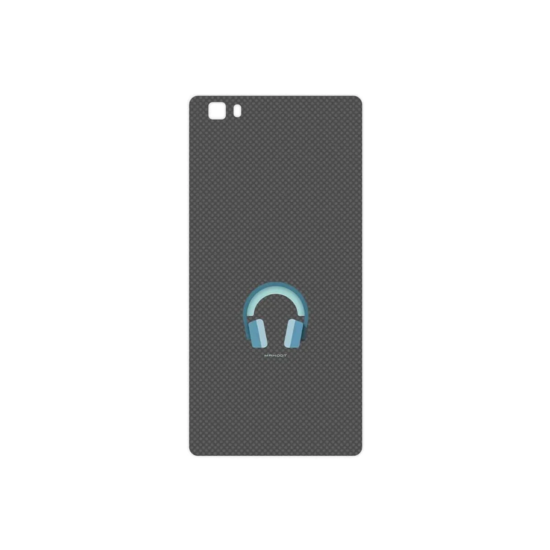 برچسب پوششی ماهوت مدل Minimal Headphone Icon مناسب برای گوشی موبایل هوآوی P8 Lite
