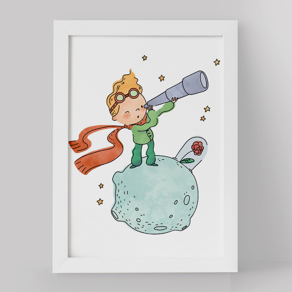 تابلو
کودک خندالو مدل شازده کوچولو کد 1825