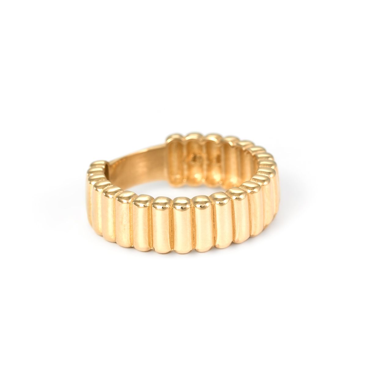 انگشتر طلا 18 عیار زنانه بان گالری مدل روِیین -  - 2