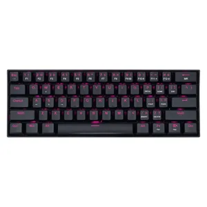 کیبورد گیمینگ ردراگون مدل K630 Dragonborn، مکانیکال سوییچ قرمز، Tenkeyless، نورپردازی RGB