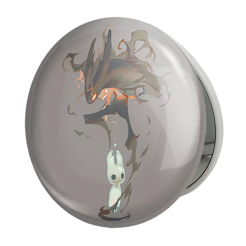 آینه جیبی خندالو طرح بازی هالو نایت (Hollow Knight) مدل تاشو کد 32969