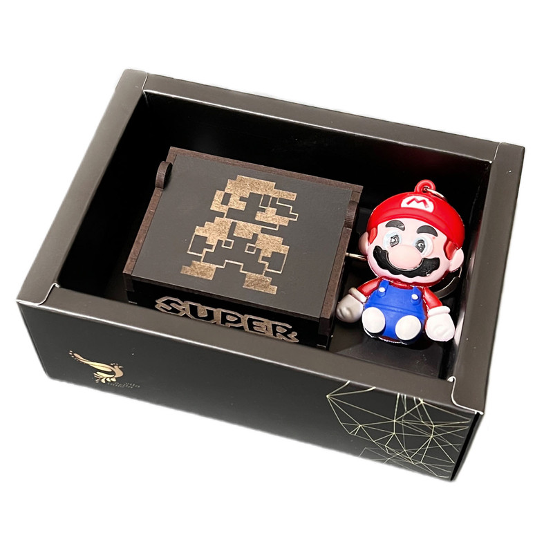 جعبه موزیکال اینو دلا ویتا مدل Super Mario سوپر ماریو طرح بازی قارچ خور میکرو کد Gamer1375 
