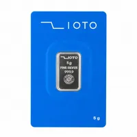 شمش نقره زیوتو مدل 999.9