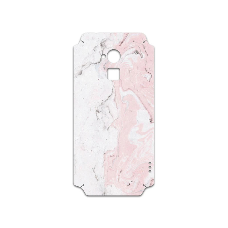 برچسب پوششی ماهوت مدل Blanco-Pink-Marble مناسب برای گوشی موبایل اچ تی سی One Max