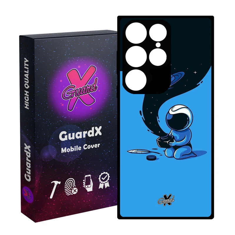 کاور گارد ایکس طرح Galaxy مدل Glass10052 مناسب برای گوشی موبایل سامسونگ Galaxy S24 Ultra
