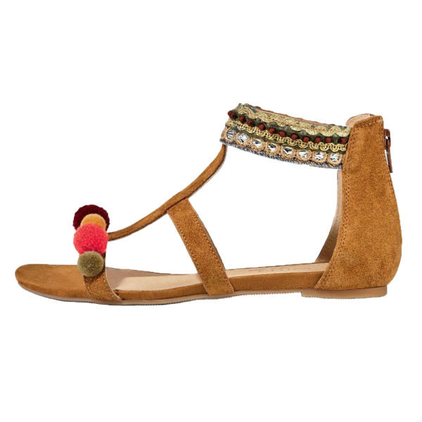 صندل زنانه اسمارا مدل سرخپوستی