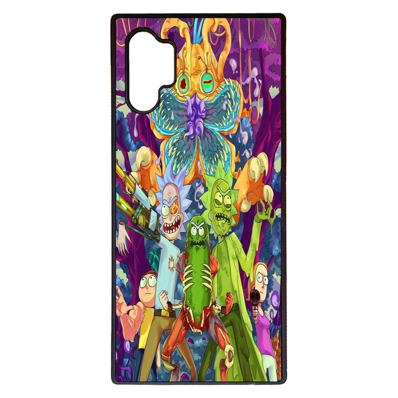 کاور طرح ریک و مورتی مناسب برای گوشی موبایل سامسونگ galaxy note 10 plus