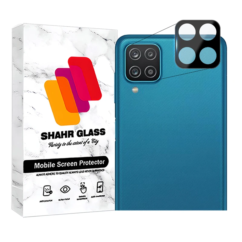 محافظ لنز دوربین  شهر گلس مدل LENSFSH مناسب برای گوشی موبایل سامسونگ Galaxy A12 / A12 Nacho / M12 / F12