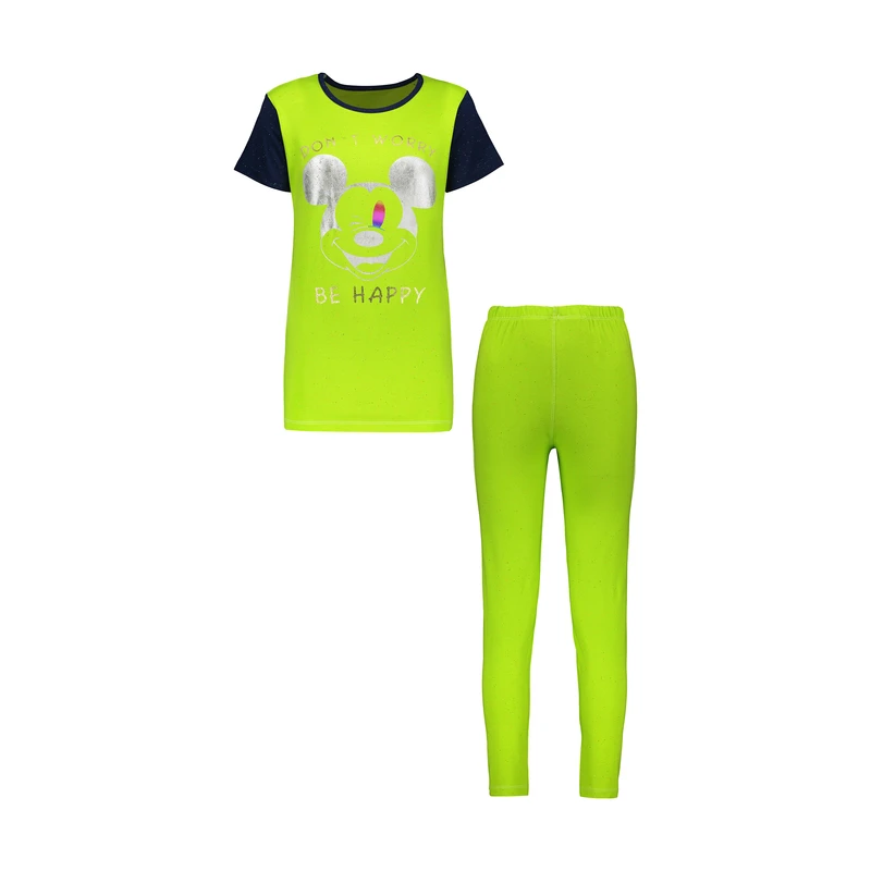 ست تیشرت و شلوار زنانه مدل 358135212 پنبه لاکرا