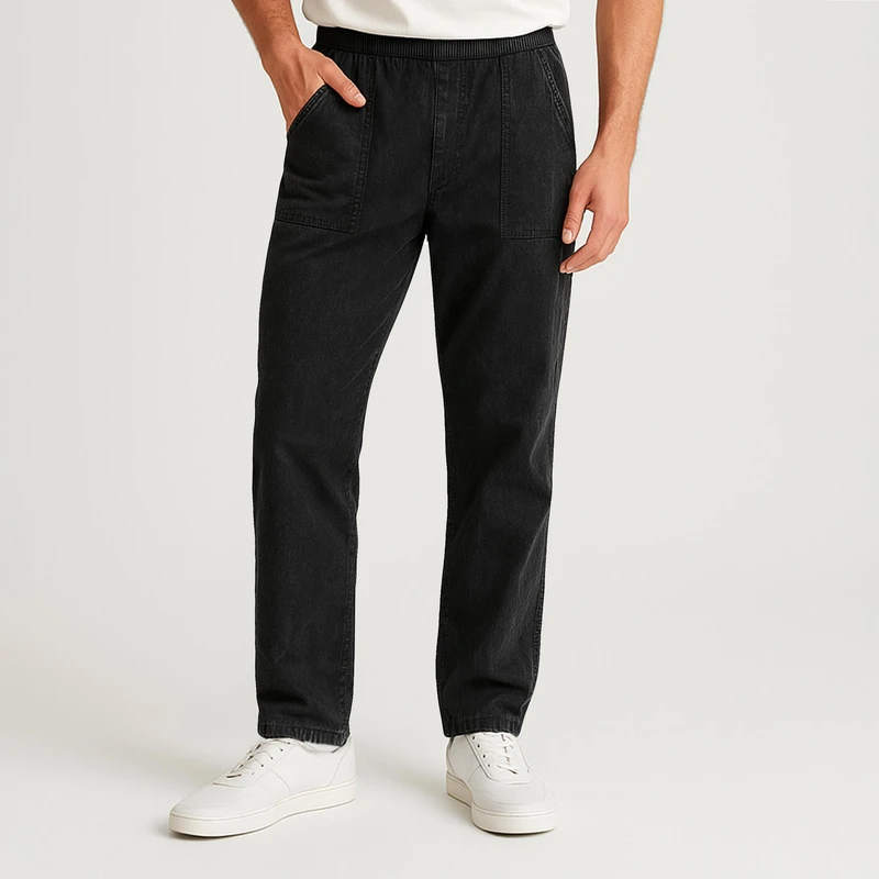 شلوار مردانه مدل کتان لینن مام استایل کد 03