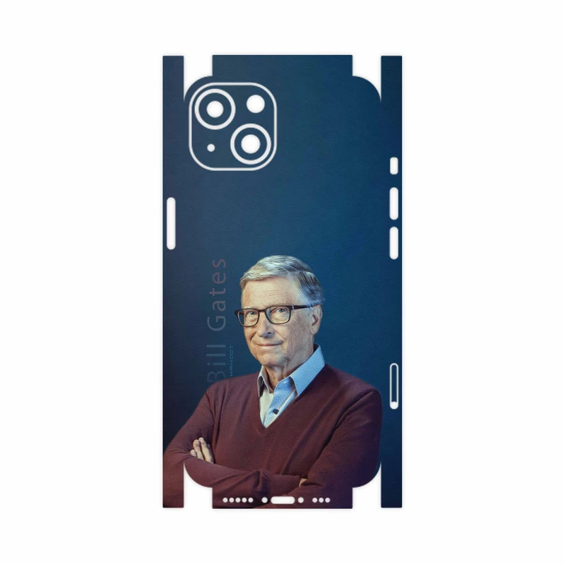 برچسب پوششی ماهوت مدل Bill-Gates-FullSkin مناسب برای گوشی موبایل اپل iPhone 13