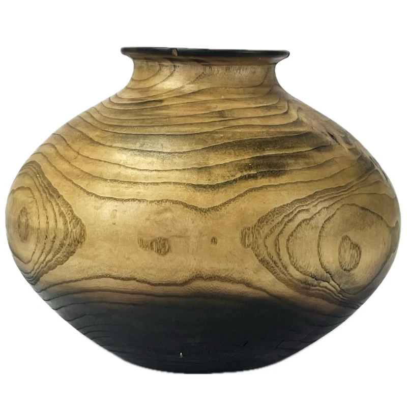 گلدان چوبی کد 033