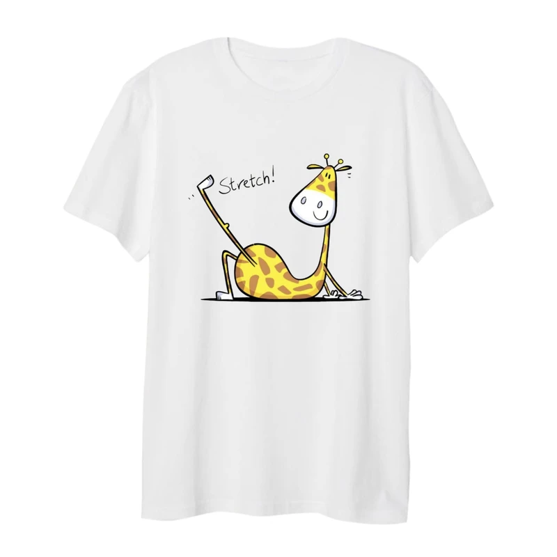 تی شرت لانگ زنانه مدل زرافه کد ۳