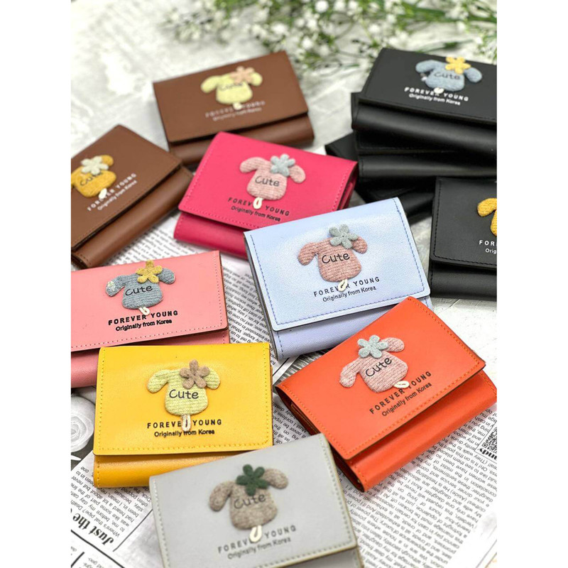 کیف پول زنانه مدل کیوت کد KZD-044