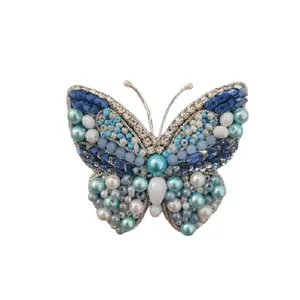 سنجاق سینه زنانه مدل پروانه 20