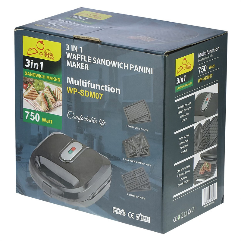 ساندویچ و وافل ساز مدل wpsdm07