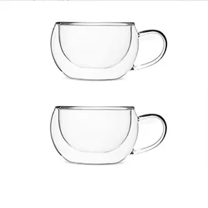 فنجان مدل دوجداره دسته دار کد B150 بسته دوعددی