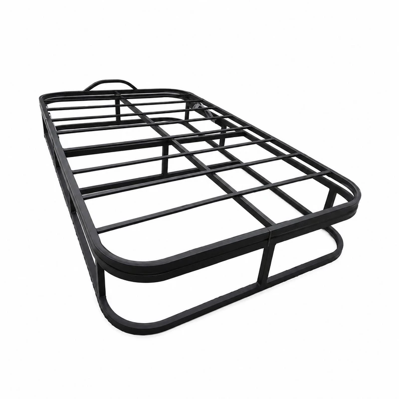 کفی تختخواب فلزی یک نفره مدل جکدار تقویت شده نردبانی سایز 110×190 سانتیمتر 